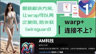 最新warp工具连接不上了吗?,最新使用wireguard解决方法来了,防失联